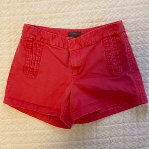 Size 2 Preppy Pink Chino Shorts - Gap